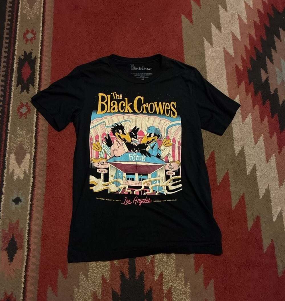 The Black Crowes The Forum Los Angeles 2021 Tour T-Shirt